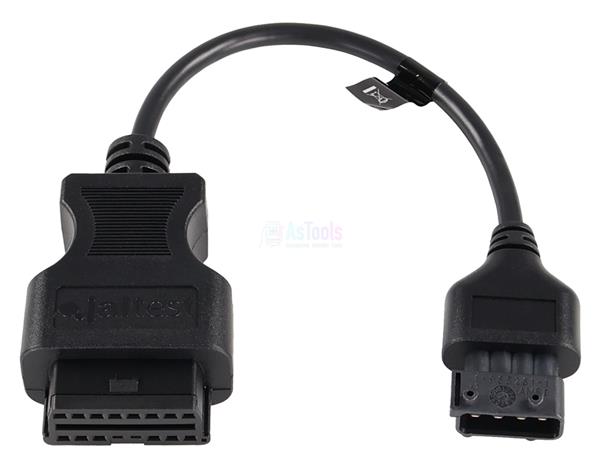 Grote foto jaltest linde 4 pins obd 16 pins obd2 verloopkabel hef en hijswerktuigen auto onderdelen auto gereedschap