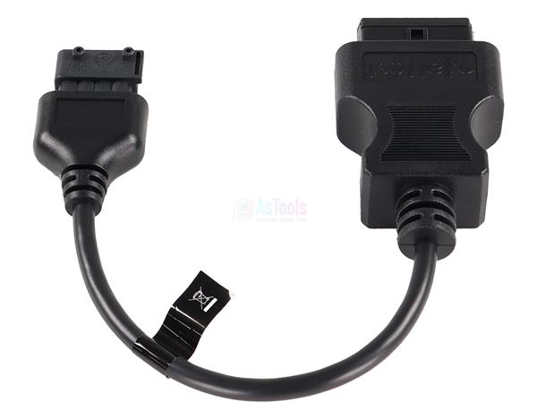 Grote foto jaltest linde 4 pins obd 16 pins obd2 verloopkabel hef en hijswerktuigen auto onderdelen auto gereedschap