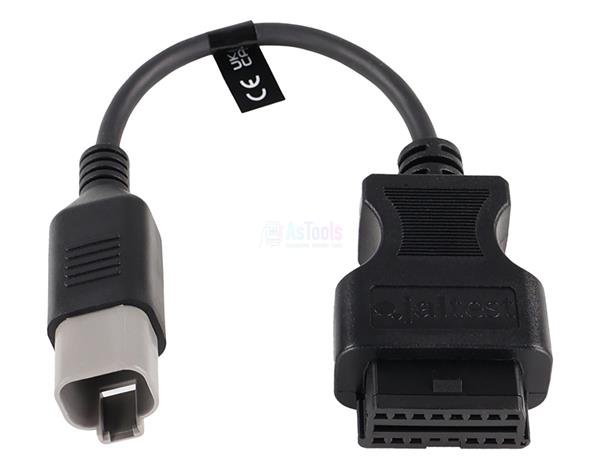 Grote foto jaltest hatz 4 pins obd 16 pins obd2 verloopkabel hef en hijswerktuigen auto onderdelen auto gereedschap