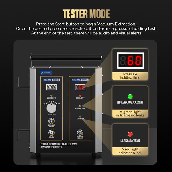 Grote foto autool sc301 koelvloeistoftester ontluchter auto onderdelen auto gereedschap