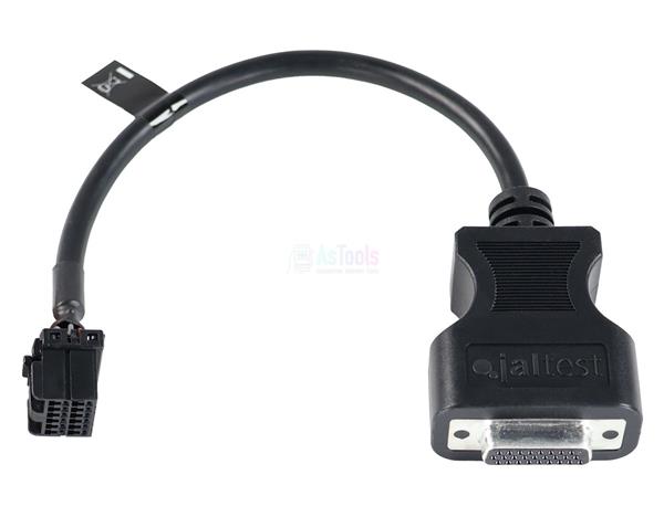 Grote foto jaltest mitsubishi caterpillar 12 pins obd 16 pins obd2 verloopkabel hef en hijswerktuigen auto onderdelen auto gereedschap