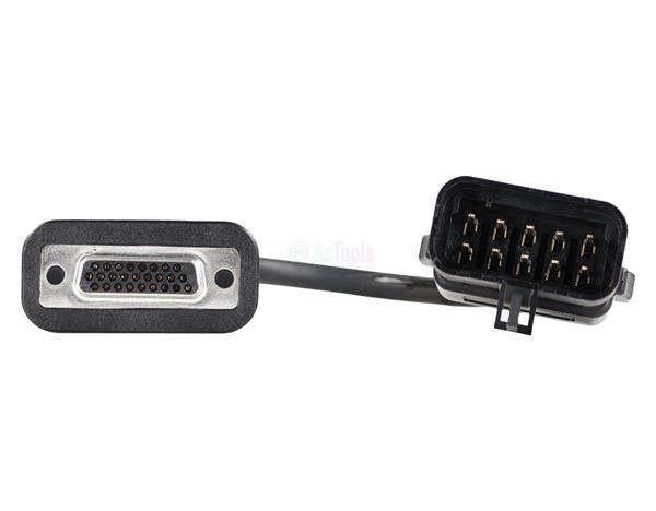 Grote foto jaltest mercury mefi 1 4 10 pins obd 16 pins obd2 verloopkabel motorboot auto onderdelen auto gereedschap