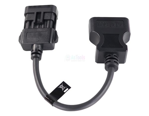 Grote foto jaltest mercury mefi 1 4 10 pins obd 16 pins obd2 verloopkabel motorboot auto onderdelen auto gereedschap