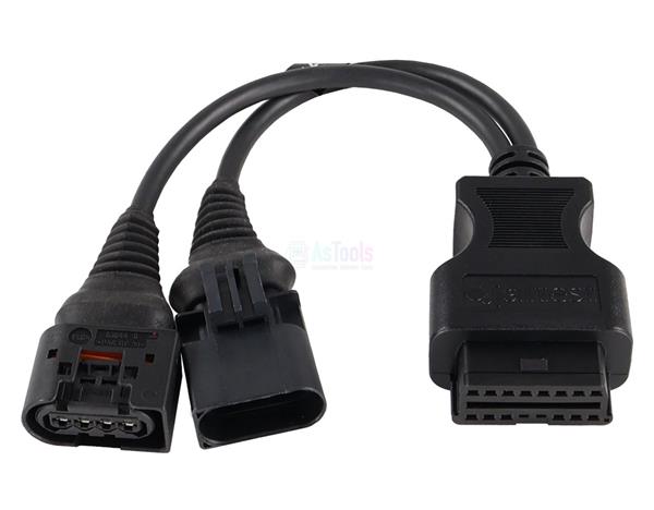 Grote foto jaltest agco sisu 4 4 pins obd 16 pins obd2 verloopkabel landbouwvoertuig auto onderdelen auto gereedschap