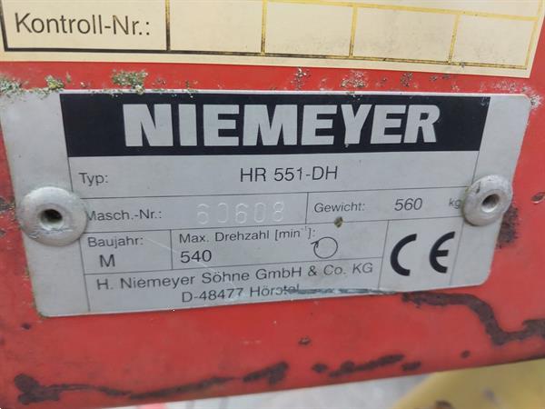 Grote foto niemeyer hr 551 schudder agrarisch harken