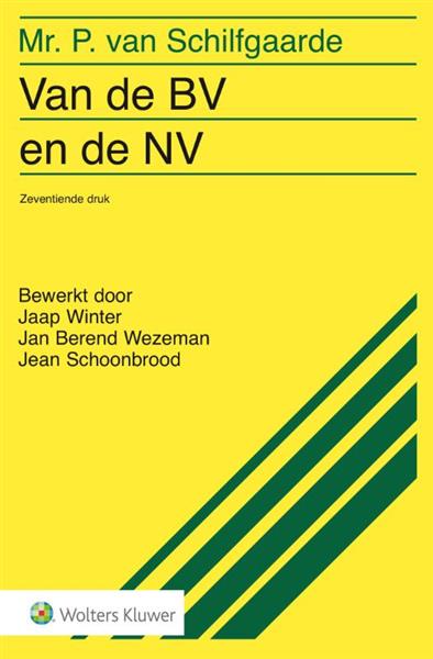 Grote foto van de bv en de nv boeken wetenschap