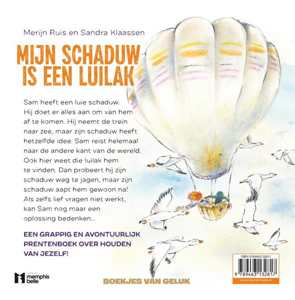 Grote foto mijn schaduw is een luilak boekjes van geluk boeken jeugd 13 jaar en ouder