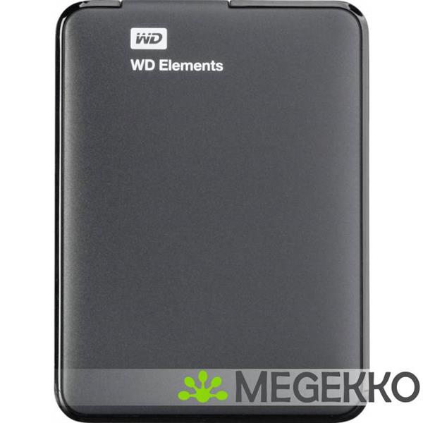 Grote foto western digital elements portable 1tb zwart computers en software harde schijven