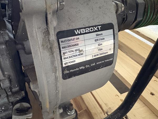 Grote foto honda waterpomp benzine 3 stuks agrarisch beregeningapparatuur