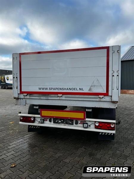 Grote foto schwarzm ller aanhanger met kleppen . landbouw wagen platte kar agrarisch aanhangwagens