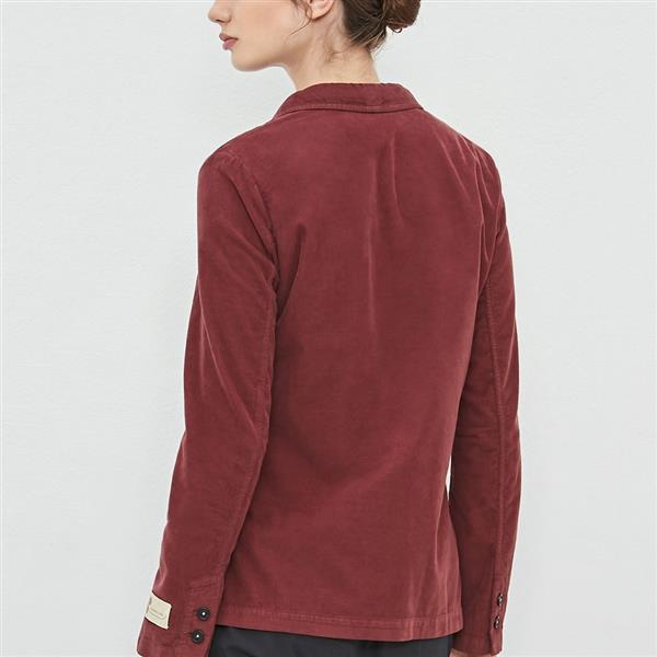 Grote foto massimo alba baby corduroy single breasted blazer bagliettow maat xxl kleding dames jassen zomer
