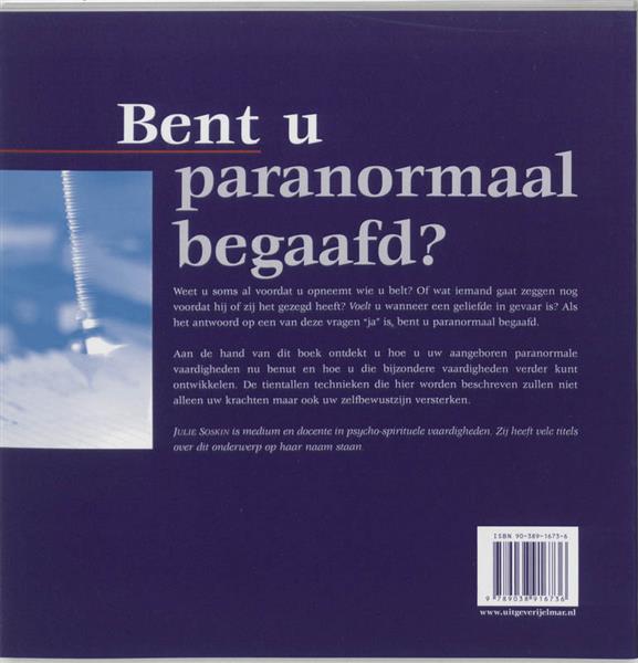 Grote foto bent u paranormaal begaafd boeken psychologie