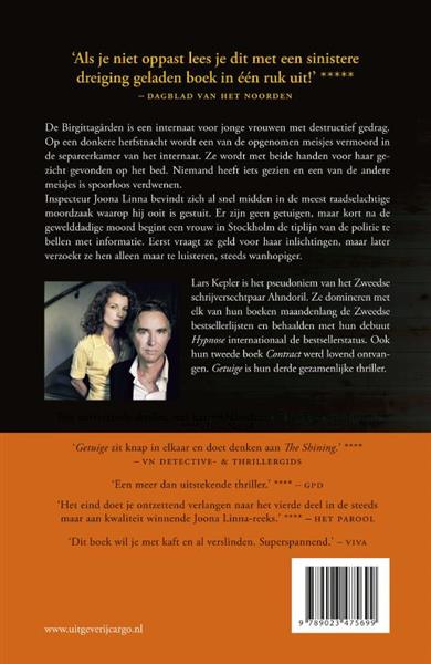 Grote foto getuige joona linna 3 boeken thrillers
