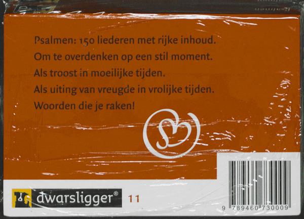 Grote foto psalmen dwarsligger 11 boeken overige boeken