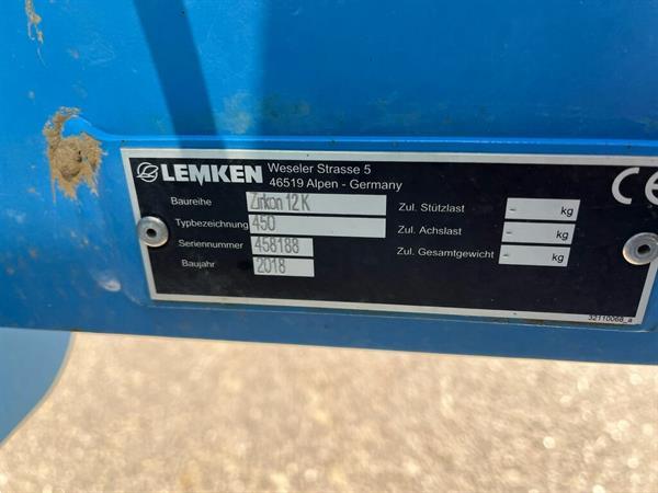 Grote foto lemken zirkon 12k 450 agrarisch akkerbouw