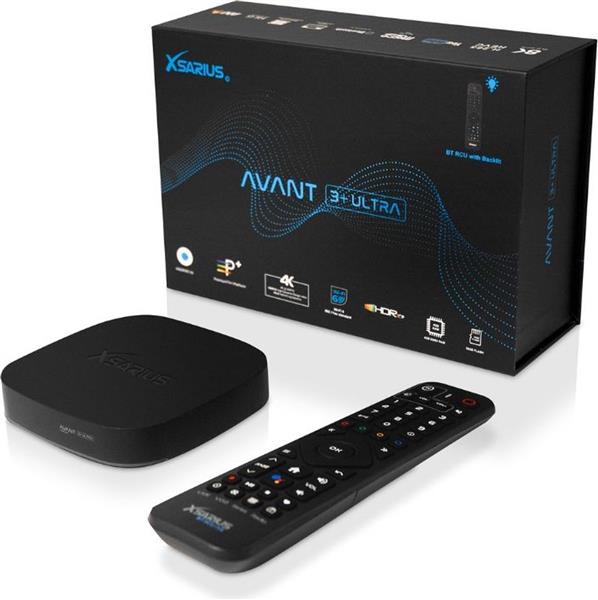 Grote foto xsarius avant 3 ultra black 4k ott android 11 media streamer telecommunicatie zenders en ontvangers