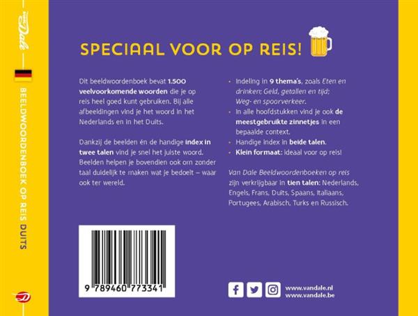 Grote foto duits van dale beeldwoordenboek op reis boeken overige boeken