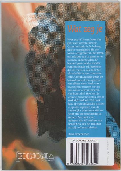Grote foto wat zeg je boeken psychologie