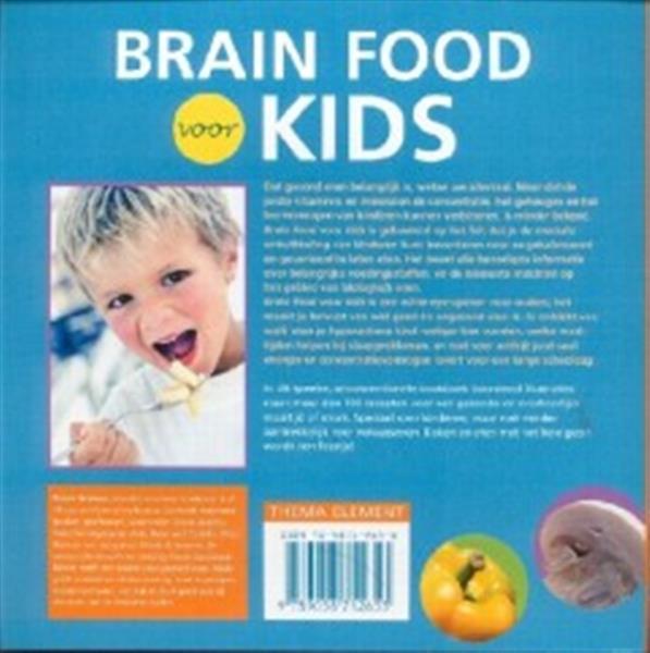 Grote foto brain food voor kids boeken kookboeken