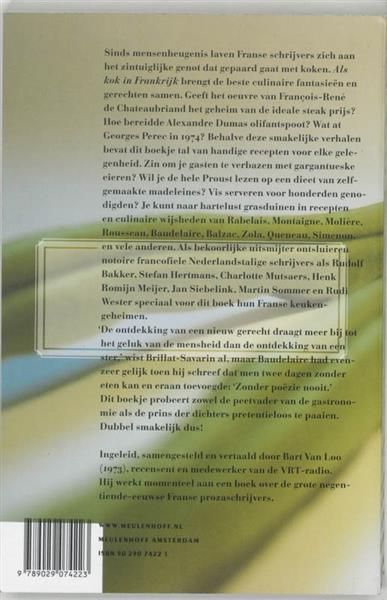 Grote foto als kok in frankrijk boeken literatuur