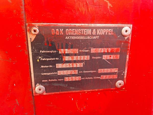 Grote foto o k heftruck 2.5 ton diesel agrarisch heftrucks