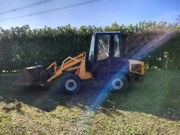 Grote foto paus shovel bak vorken agrarisch shovels