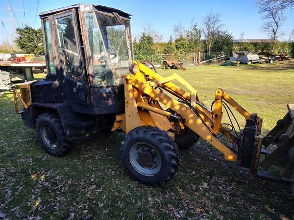Grote foto paus shovel bak vorken agrarisch shovels