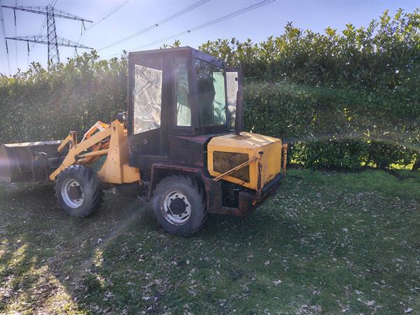 Grote foto paus shovel bak vorken agrarisch shovels