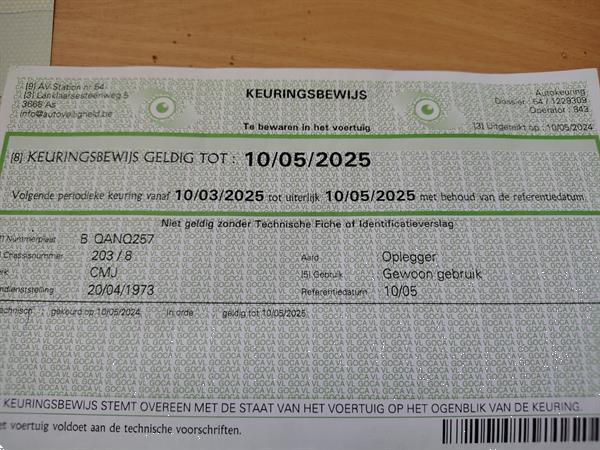 Grote foto semi dieplader cmj 32 ton oldtimer doe het zelf en verbouw opleggers