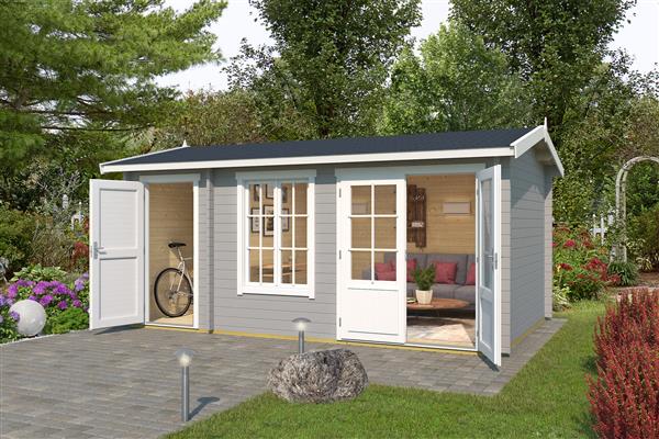 Grote foto tuinhuis blokhut wrexham 2 485x300 cm tuin en terras tuinhuisjes en blokhutten