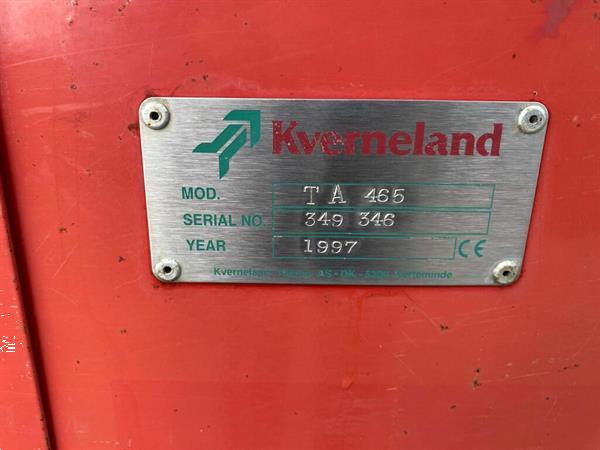 Grote foto taarup kverneland ta 465 opraapwagen agrarisch opraapwagens