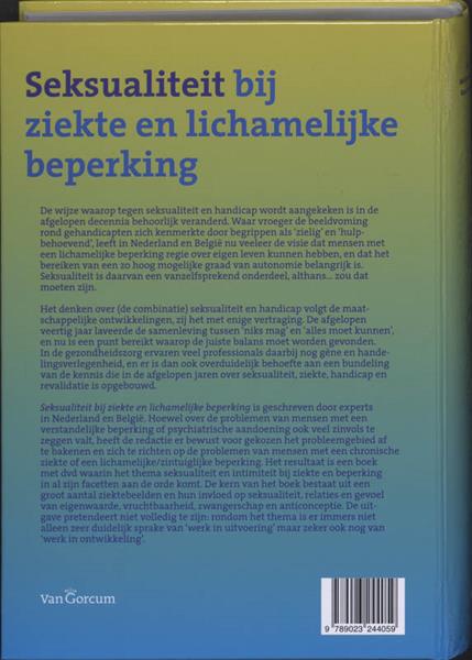 Grote foto seksualiteit bij ziekte en lichamelijke beperking boeken wetenschap