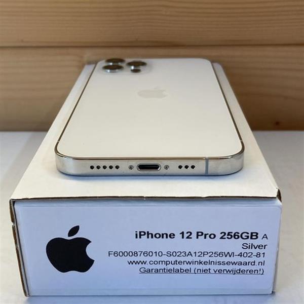 Grote foto apple iphone 12 pro 256gb zilver garantie telecommunicatie apple iphone