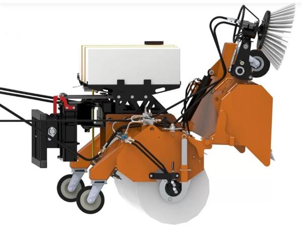 Grote foto talex industrial veegmachine 2.80 agrarisch mechanisatie