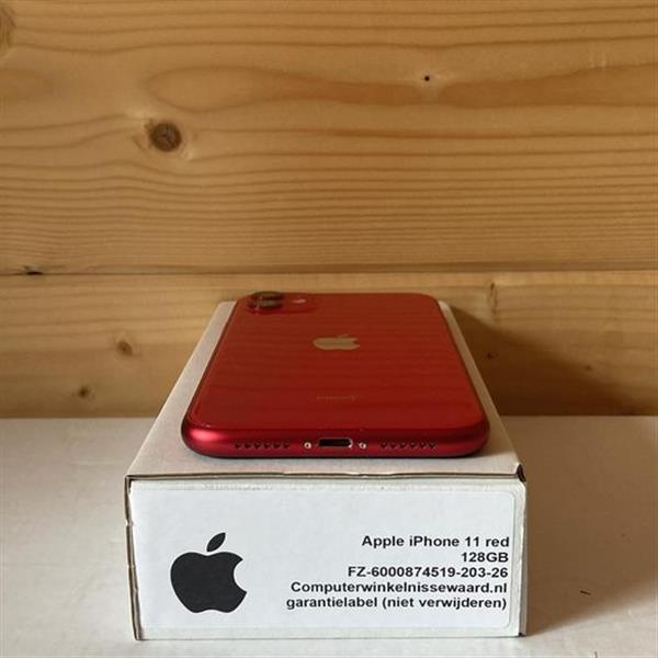 Grote foto apple iphone 11 128gb rood garantie telecommunicatie apple iphone