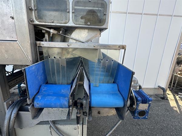 Grote foto sorma f12 126 afweegmachine met rollenbaan elevator agrarisch tuinbouw