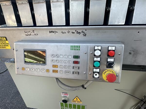 Grote foto sorma f12 126 afweegmachine met rollenbaan elevator agrarisch tuinbouw