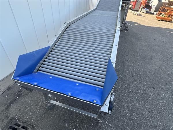 Grote foto sorma f12 126 afweegmachine met rollenbaan elevator agrarisch tuinbouw