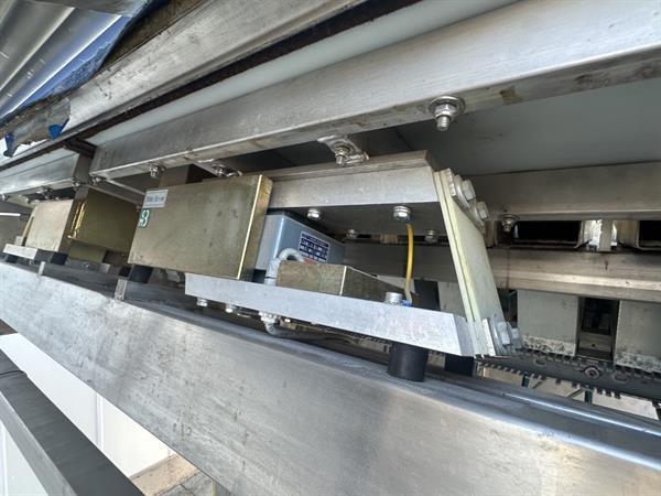 Grote foto sorma f12 126 afweegmachine met rollenbaan elevator agrarisch tuinbouw