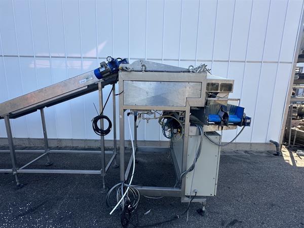 Grote foto sorma f12 126 afweegmachine met rollenbaan elevator agrarisch tuinbouw