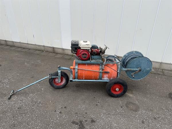Grote foto empas spuitwagen 100 liter met honda motor agrarisch onkruidbestrijding
