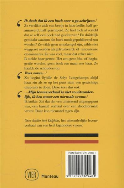 Grote foto onze dochter heet delphine boeken geschiedenis wereld