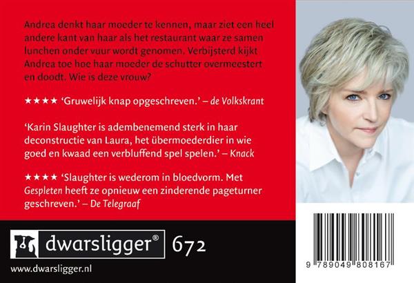 Grote foto gespleten dwarsligger 672 boeken thrillers