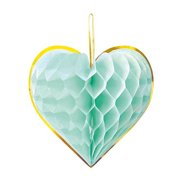 Grote foto 4 honeycombs paper astd 23cm watercolors hearts verzamelen overige verzamelingen