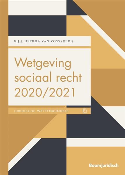Grote foto wetgeving sociaal recht 2020 2021 boom juridische wettenbundels boeken wetenschap