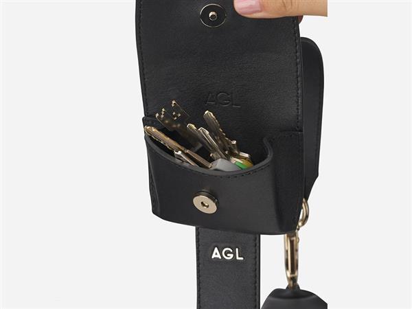 Grote foto agl bag with flap mini maat one size kleding dames overige kledingstukken