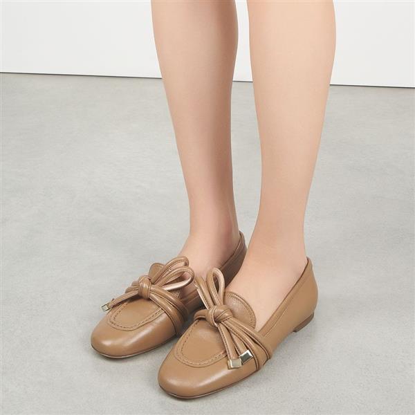 Grote foto agl moccasin met strik maat 39 kleding dames schoenen