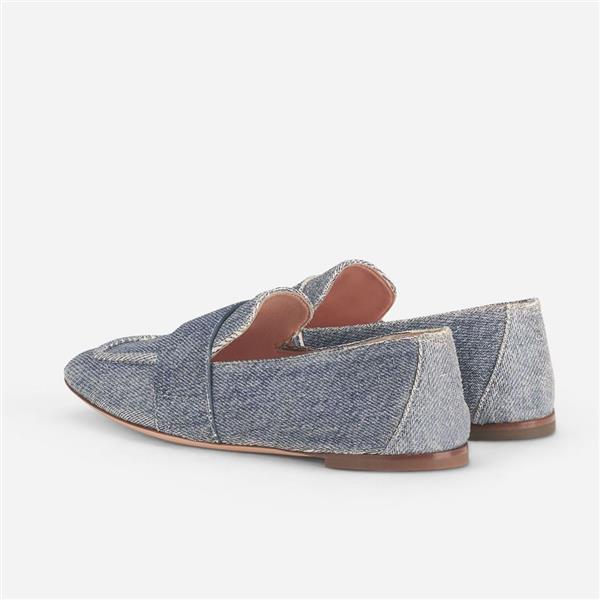 Grote foto agl denim mocassin maat 40 kleding dames schoenen