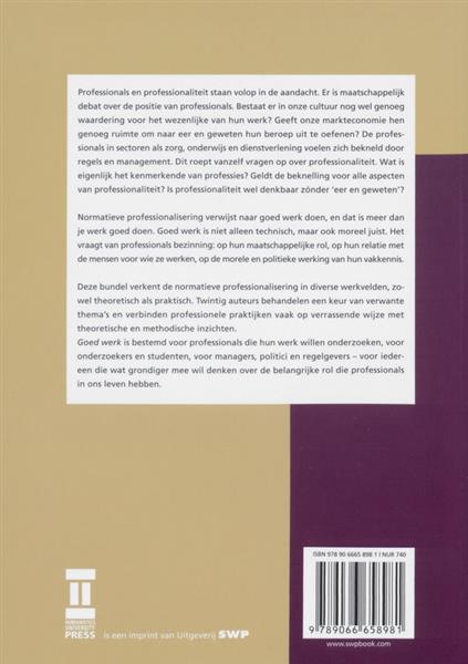 Grote foto goed werk boeken politiek en maatschappij
