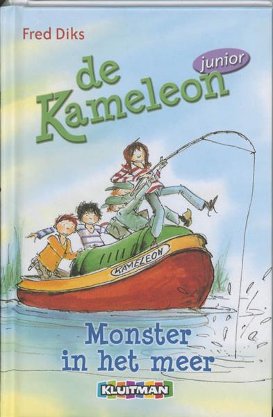 Grote foto monster in het meer kameleon junior boeken jeugd 13 jaar en ouder